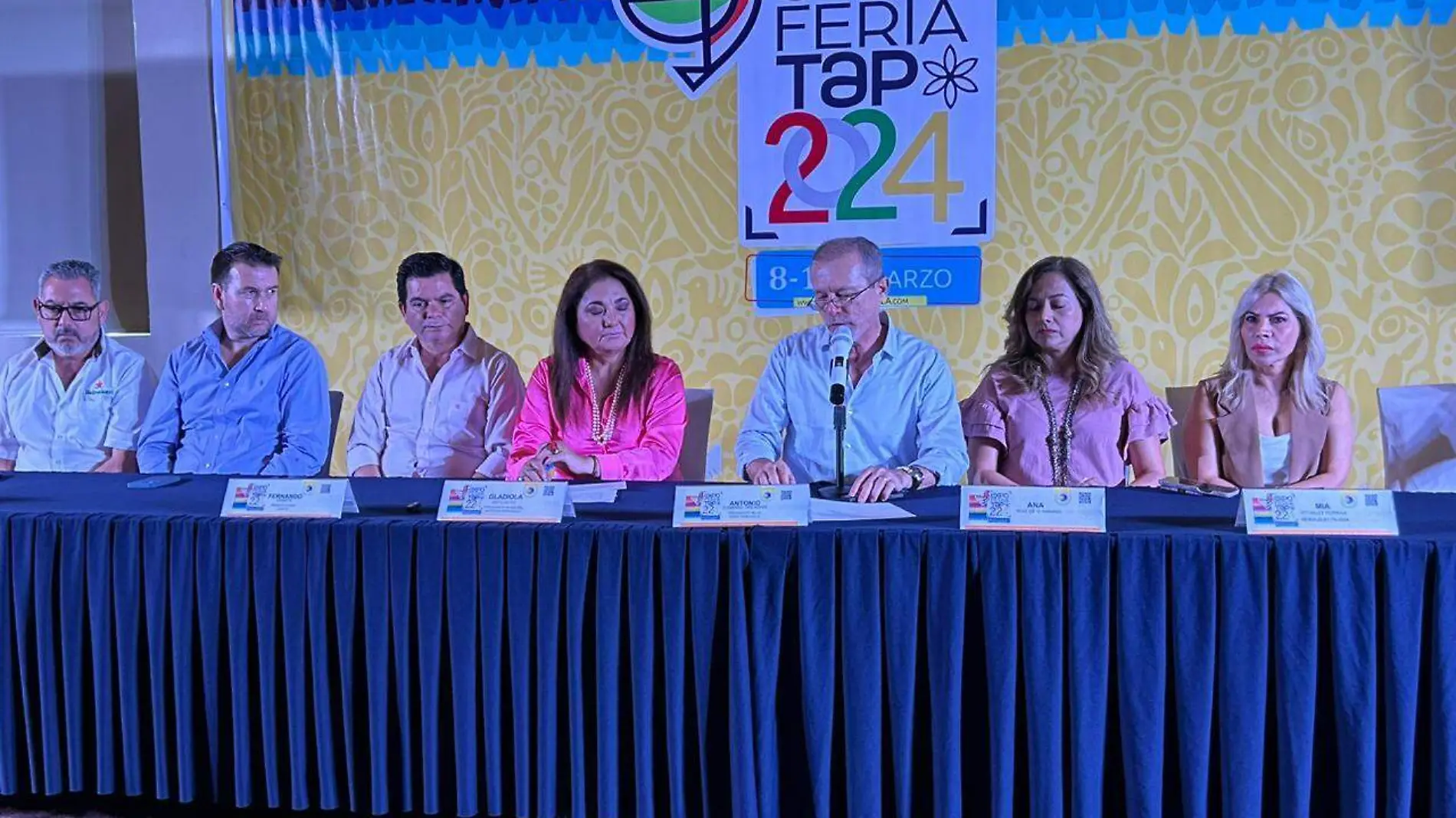 Rueda de prensa de la Feria de Tapachula